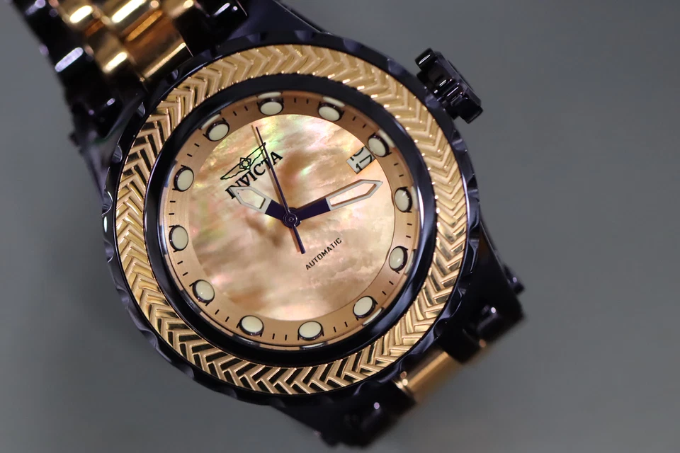 INVICTA Specialty Boy 44mm Stainless Steel Rose Gold + Purple Rose Gold dial - Image 2 of 4