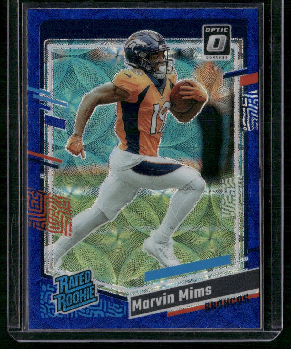 2023 Donruss Optic #231 Marvin Mims Blue Scope