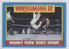 1987 Topps WWF Honky Tonk Man Jake The Snake Roberts #52 09wc
