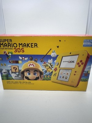 Nintendo 2DS Super Mario Maker Bundle [Box & System] (Good Condition)