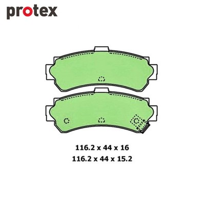 Protex Ultra Ceramic Brake Pad Set DB1411