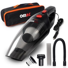 OMAC Handstaubsauger Nass & Trocken 12V Hepa Filter
