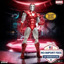 Iron Man Silver Centurion One12 Collective Action Figure Marvel 80s Comic Editio