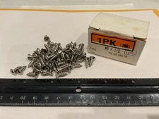 New. Qty (60) #8 X 1/2" 316 Stainless Flat Head Sheet Metal Screws