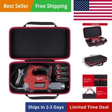 Hard Case Replacement for Milwaukee 2646-20 M18/2646-21ct M18-Spd Grease Gun,Cas