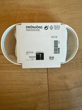 2 X IKEA DRONJONS Wall Storage Trays ivory Kitchen Bedroom Office New