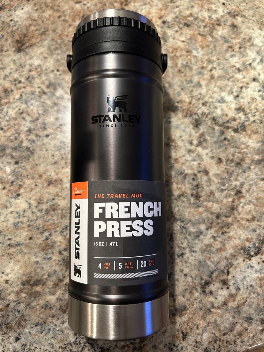 Stanley The Travel Mug 2oz French Press Charcoal Glow 16 oz 10