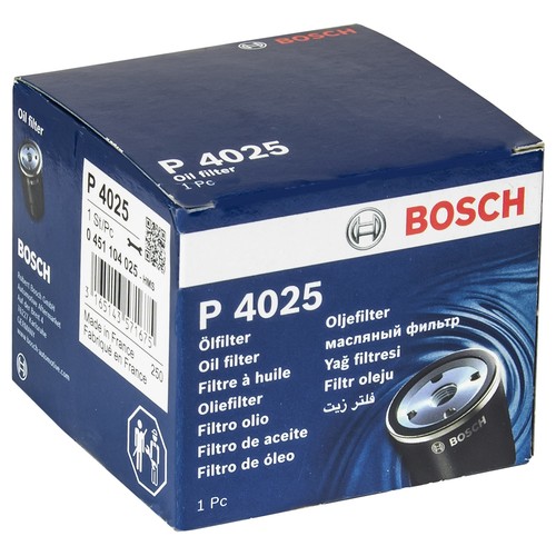 0 451 104 010 BOSCH Filtre à huile 1 1/8 16 UN, Filtre vissé