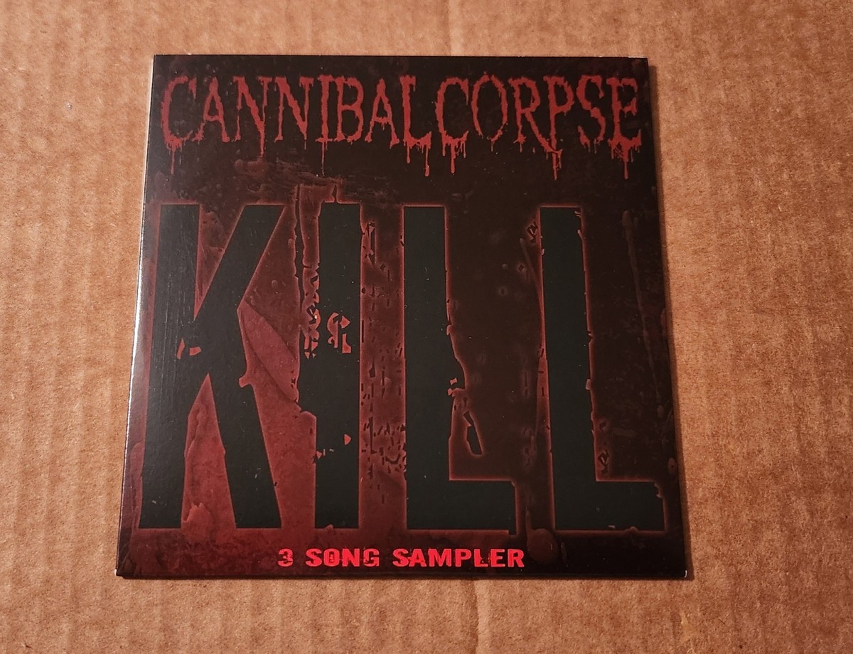 2006 Cannibal Corpse 3 Song Sampler Kill Promo CD Metal Blade
