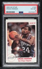 1983-84 Star Craig Hodges #125 PSA 6 0m3b