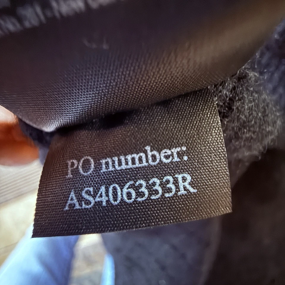 Suéter ALLSAINTS 6 Negro Acanalado Mediano Lana Alpaca Ridley Escalera Dinero Antiguo Foto 4 de 4