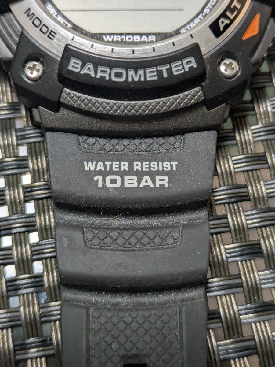 CASIO ALTI BAROMETER WR10BAR Twin Sensor Watch - image 4