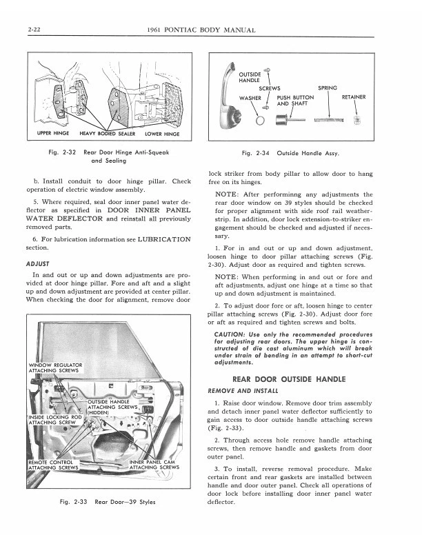 1961 Pontiac Body Shop Manual Bonneville Catalina Ventura Star Chief Livro de Reparo - Imagem 2 de 4