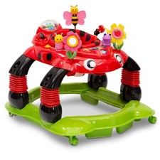 4 In 1 Baby Activity Walker Rocker Bouncer Center Adjustable Height Ladybug Toy