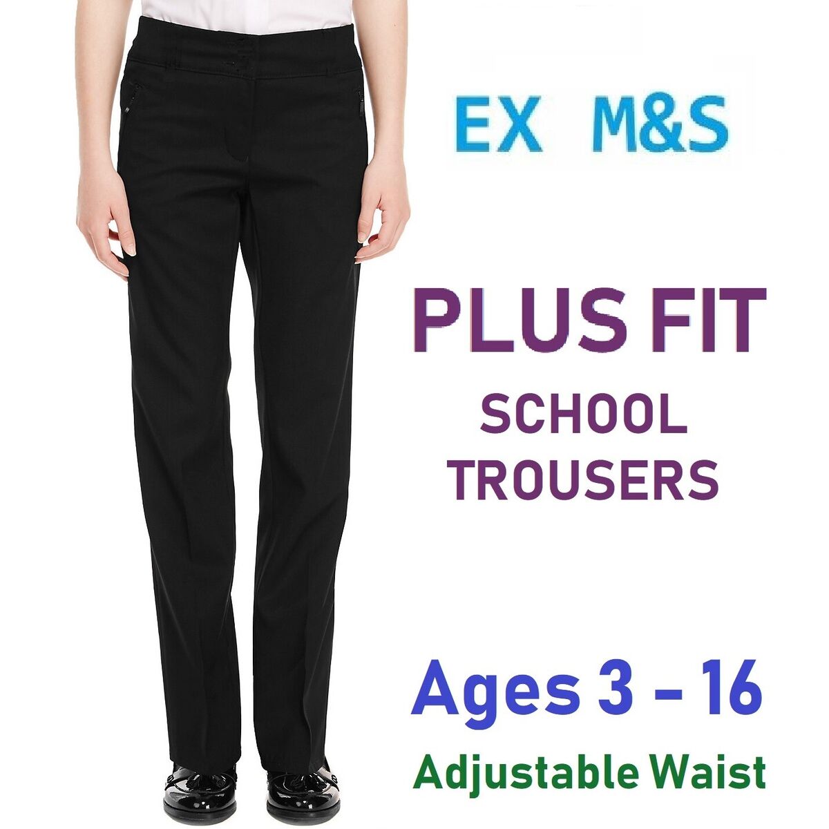 Girls School Trousers  MS