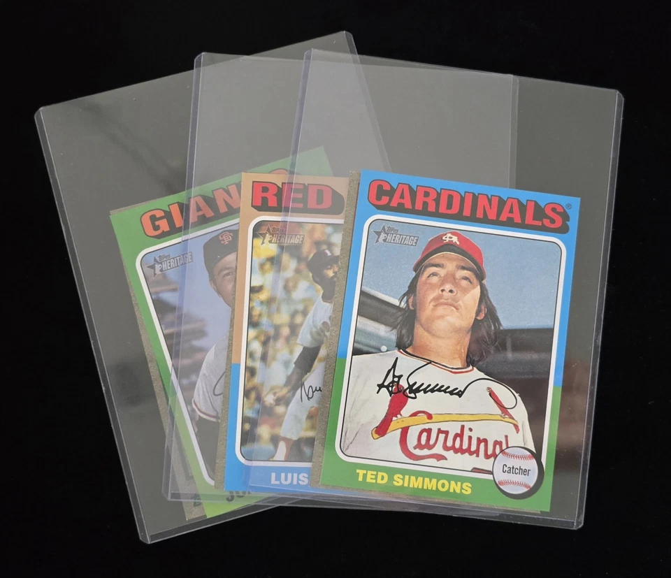 Lote (6) Topps Heritage 2024 de gran tamaño Killebrew, Tiant, Marichal Foto 3 de 3