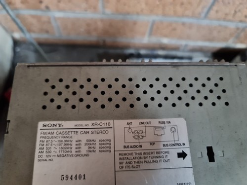 Vintage Sony CR-110 Tapedeck - Picture 2 of 6