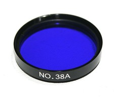 2" Farbfilter Blau Nr. 80A Teleskop Foto Filter 2 Zoll Inch