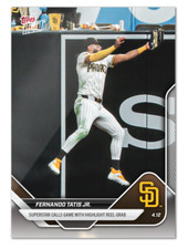 2025 Topps Now Fernando Tatis Jr. #65 Highlight Reel Catch Padres IN HAND