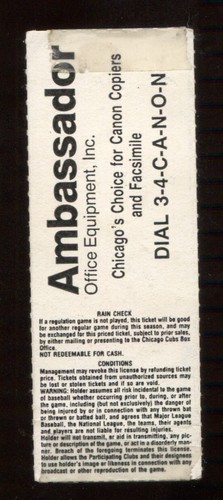 Greg Maddux MLB Win #14 / SO #3 - Baseball Ticket Padres @ Cubs 5/11 - Picture 2 of 2