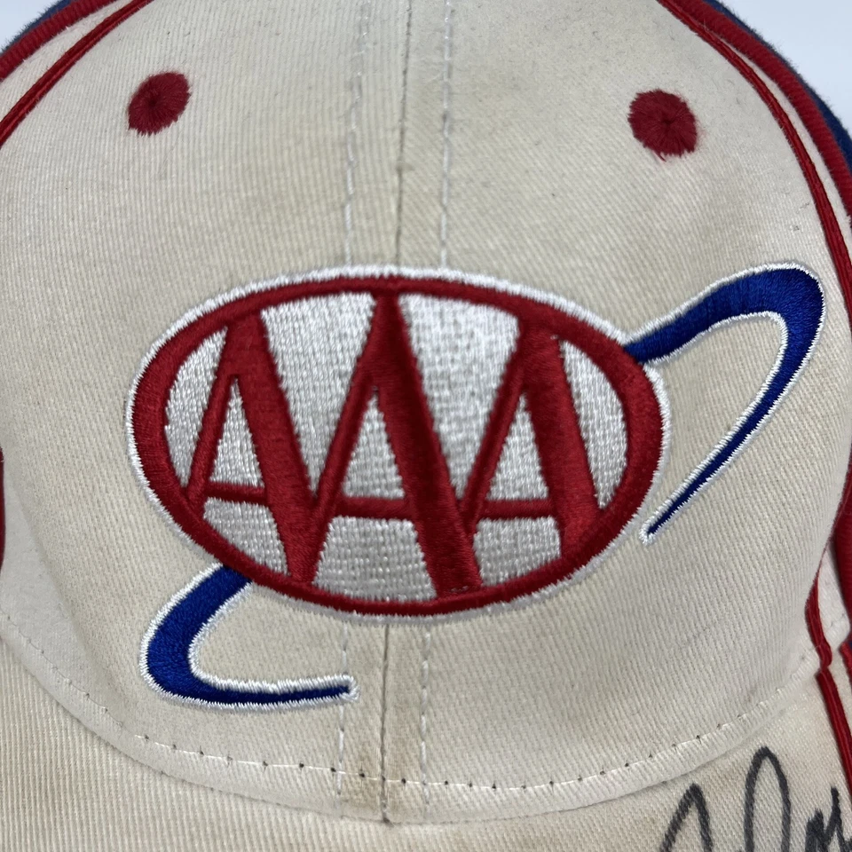 Gorra de carreras AAA Pit Cap para hombre con correa NASCAR David Ragan 6 Chase Foto 3 de 4