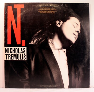 Nicholas Tremulis Self Titled LP 1985 [Island 90294]