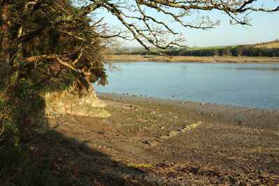 Foto 12x8 Flussklippe am Kamelpfad Wadebridge verkündet einen Abschnitt w c2017