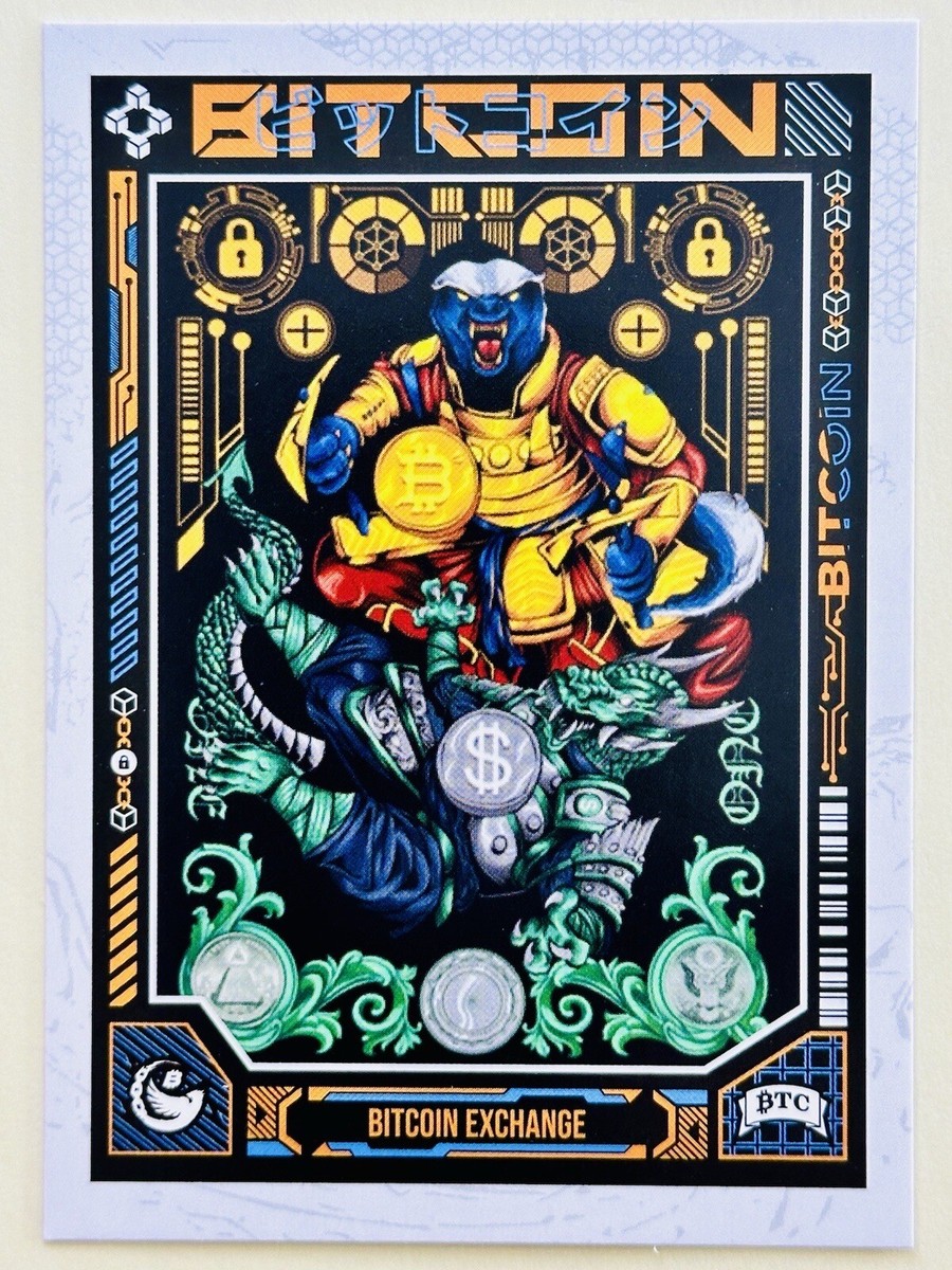 BITCOIN EXCHANGE Bitcoin #9 2023 Bitcoin Trading Cards BTCTC Genesis | eBay