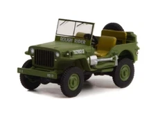Theodore Roosevelt Jr’s 1942 Willys MB Jeep 1:64 Scale Model - Greenlight 61020A