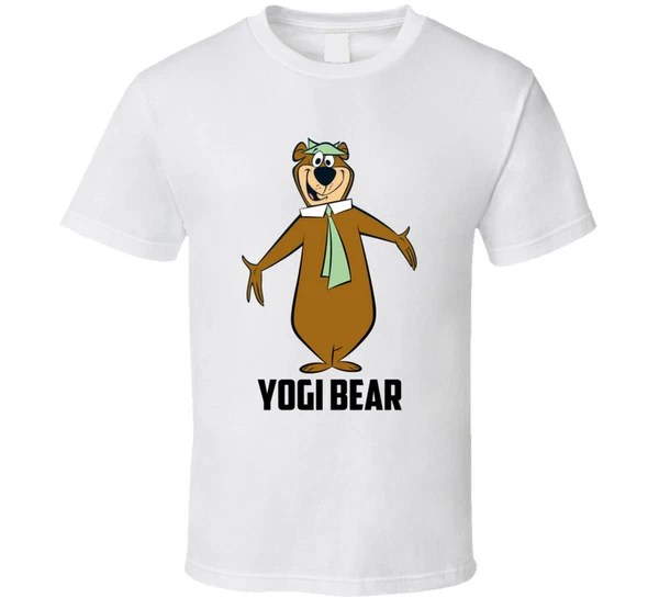 Yogi Bear Cartoon Character Fan T Shirt