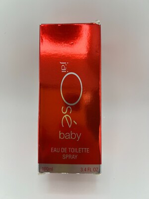 Jai Ose Baby Perfume Eua De Toilette Spray Baby Bottle With Box 3.4 fl oz
