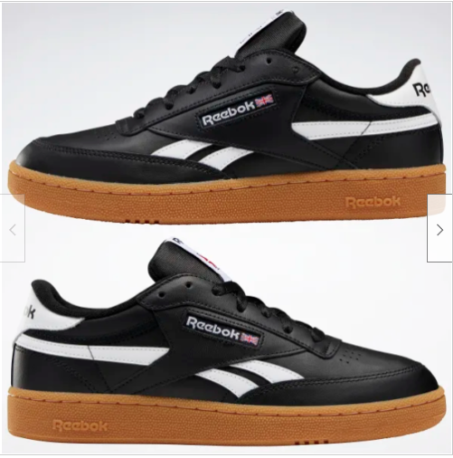 Size 14 - Reebok Club C Revenge Black 