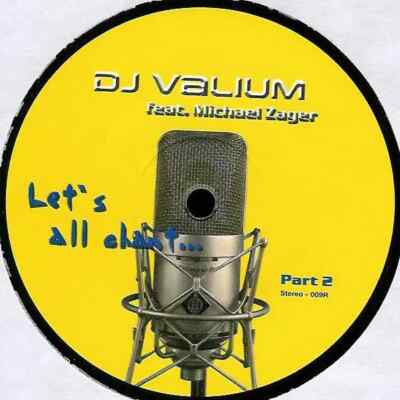 DJ Valium Lets All Chant ... (Part 2) Vinyl Single 12inch NEAR MINT Stereoph