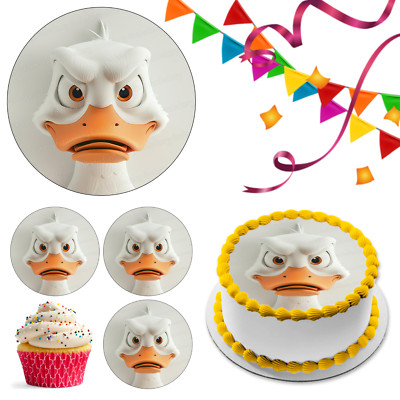 Ente Entlein Tortenaufleger Party Deko essbar Geburtstag Geschenk Feier Cupcake