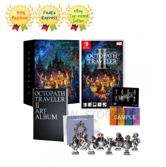 Nintendo Switch Octopath Traveler 2 II Collector's Edition [Korean English]