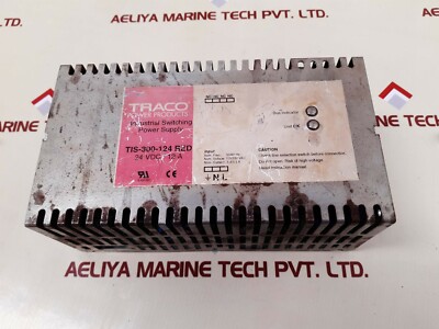 Traco TIS-300-124 RED Industrial Switching Power Supply 24VDC 12A