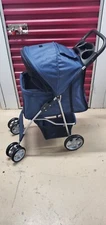 Paws &  Pals City Walk N Stride 4 Wheeler Pet Stroller for Dogs and Cats