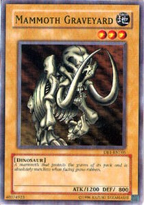 Mammoth Graveyard - DB1-EN105 - Common - Unlimited Edition x3 - Near Mint
