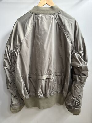 Fear of God FOG Collection One Men's Olive Green Bomber Jacket