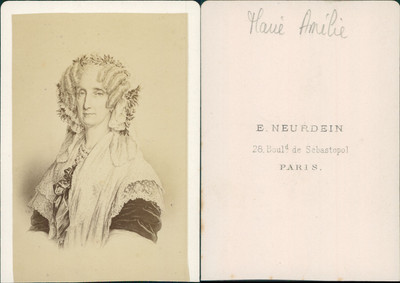 Photo Vintage Albuminé - L'héritier, Acteur, Vers 1870, Format 6,5x10,5 Cm