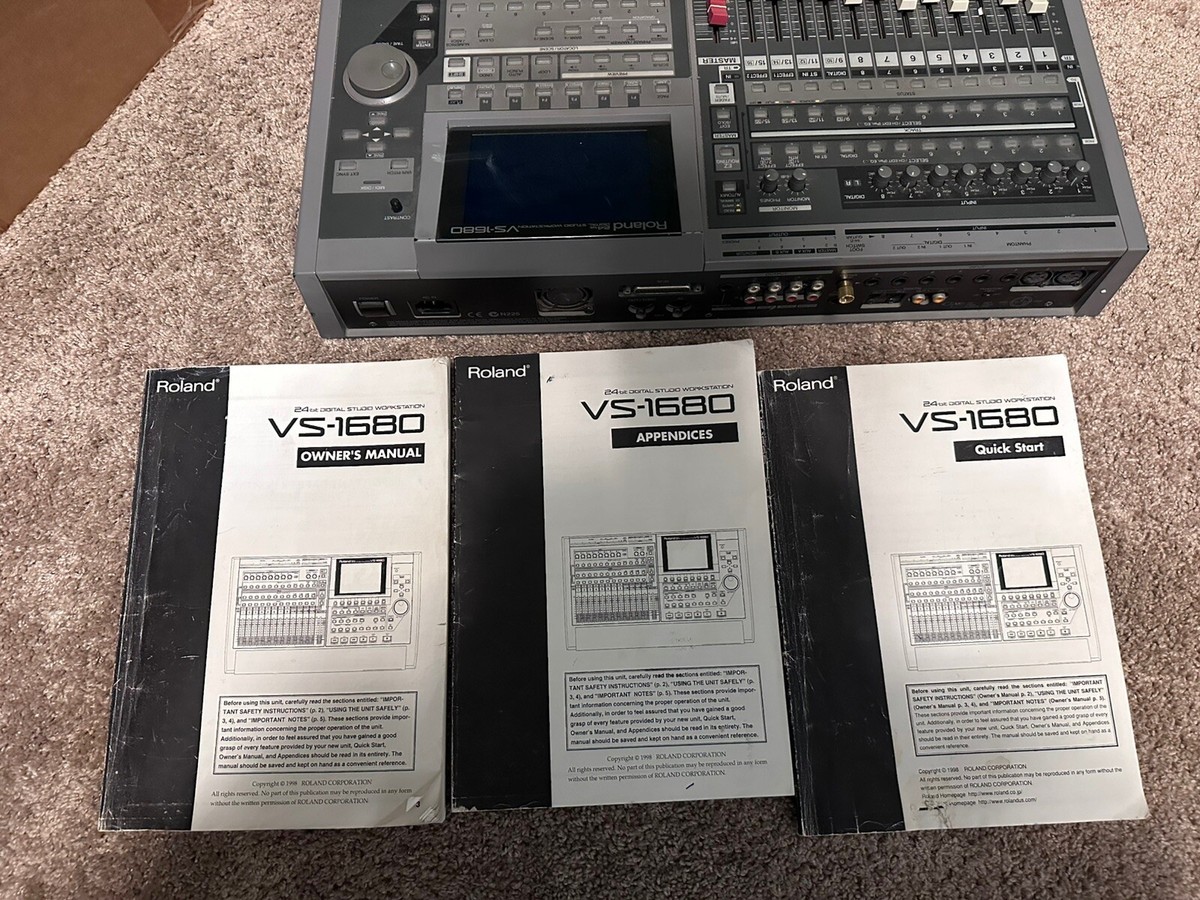 Roland VS-1680 Digital Studio Workstation - Gray for sale
