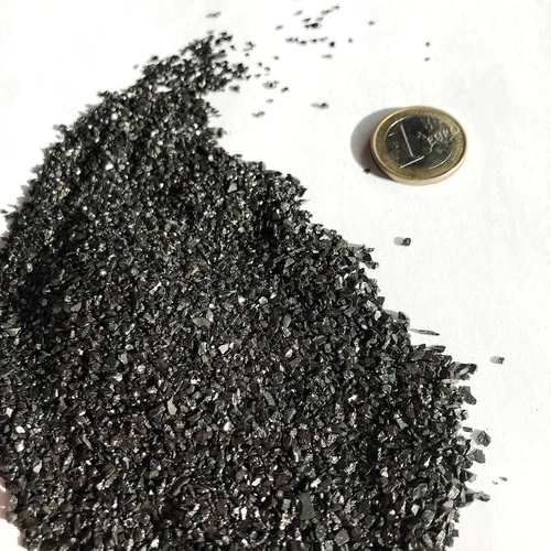 Elite Shungite stones Crystals 450 gr 1-2mm C60 Detox from Karelia Russia
