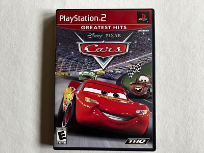 Disney Pixar CARS (Sony PlayStation 2) PS2 Case & Manual Only NO DISC!!!