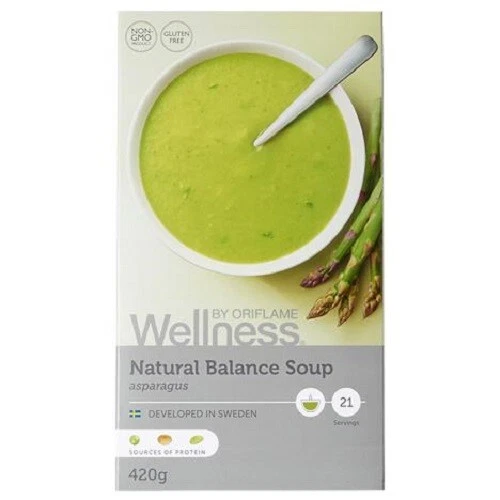 ORIFLAME WELLNESS NATURAL BALANCE ASPARAGUS SOUP weight loss low