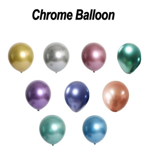 12cm-90cm Macaron Chrome Latex Retro Balloons Birthday Balloon Birthday Wedding - Picture 15 of 16