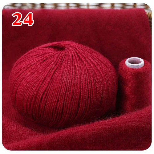 NEW Sale Luxuriou Soft 50g Mongolian 100% Cashmere Hands Knitting Baby Wool Yarn - Picture 36 of 61