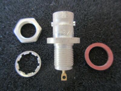 1x Amphenol Connector 31-4238 BNC Bulkhead Hermatic Sealed Female Jack 50  RG58