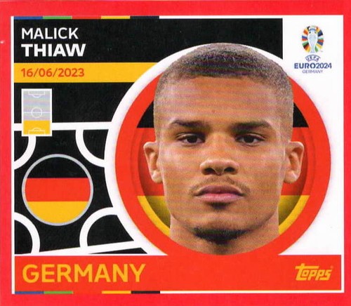 Topps UEFA Euro 2024 Germany - Swiss Edition - Singlesticker - Intro - GER - Bild 231 von 244