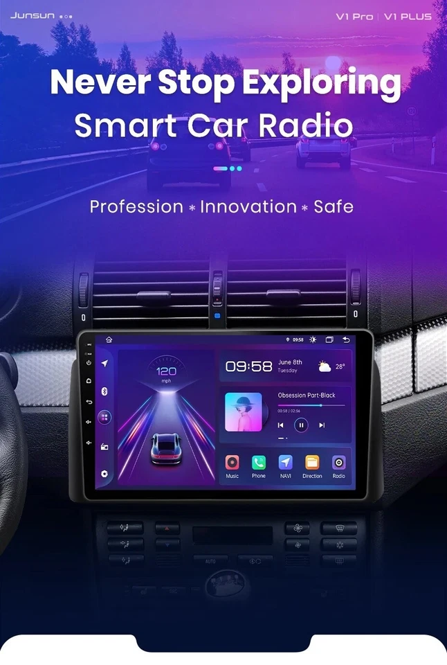 Autoradioandroid Para BMW E46 M3 318/320/ 325/330/335 8G+256GB - Imagen 2 de 4