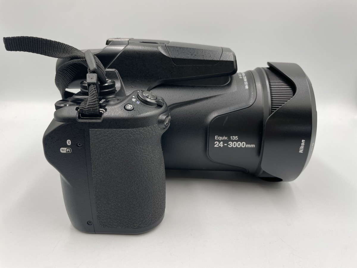 Excellent Nikon Coolpix P1000 Wide Angle Digital Camera Black From